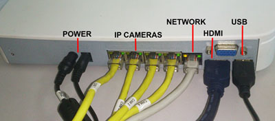 تصویر-پشت-NVR,دستگاه NVR,آموزش نصب NVR,آموزش نصب NVR